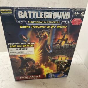 Spin Master Battleground Mortar Trebuchet Crossbows Catapults Attack Armory Pack